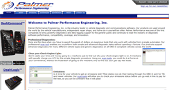 Desktop Screenshot of palmerperformance.com
